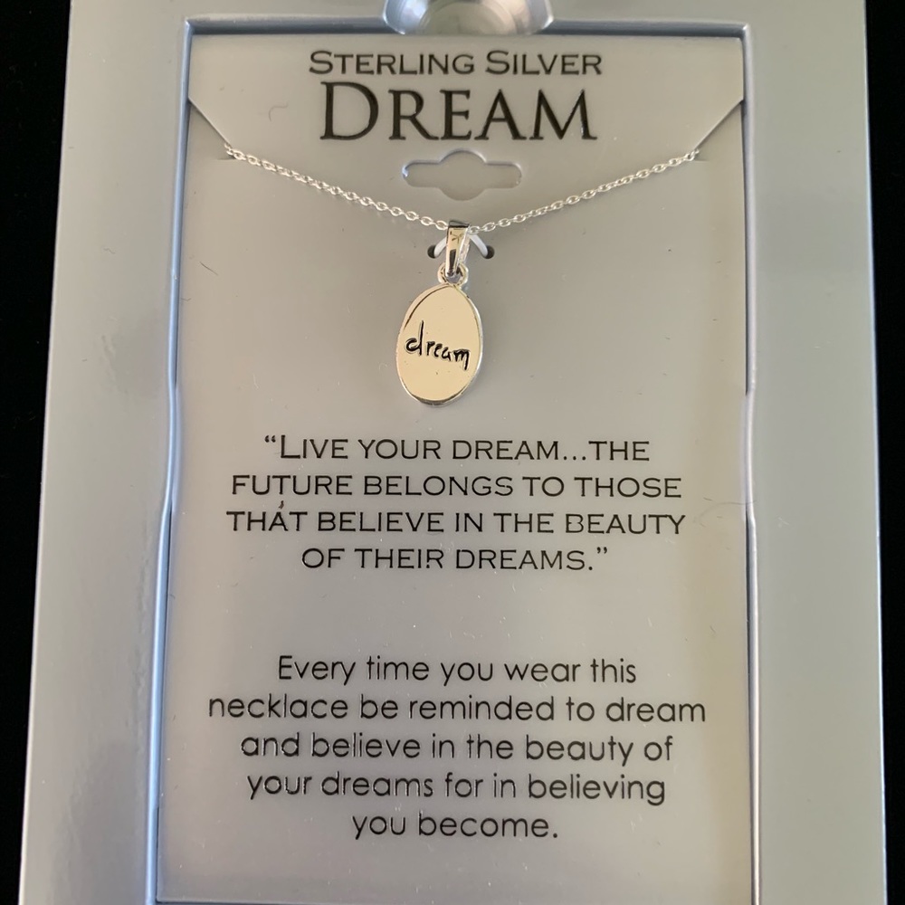 Inspirational charm necklace